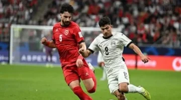 منتخب مصر يتأخر بهدفين أمام الأردن بعد 75 دقيقة في كأس العرب 1